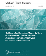 Guidance for Selecting Model Options in the National Cancer Institute Joinpoint Regression Software
