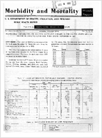 Morbidity and Mortality Weekly Report Vol 12 No 48 for Release December 6 1963