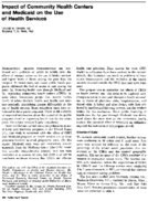 Impact of community health centers and Medicaid on the use of health services