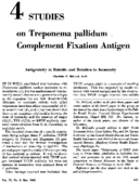 Antigenicity in rabbits and relation to immunity