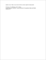 Using Fault Tree Analysis to Focus Mine Safety Research