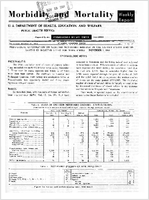 Morbidity and Mortality Weekly Report Vol 13 No 45 for Release November 13 1964