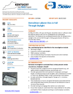 Demolition Laborer Dies in Fall Through Skylight