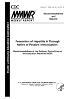 Morbidity and Mortality Weekly Report Recommendations and Reports October 1 1999  Vol 48  No RR12