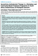 SecondLine Antiretroviral Therapy in a Workplace and CommunityBased Treatment Programme in South Africa Determinants of Virological Outcome