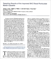 Sampling Results of the Improved SKC Diesel Particulate Matter Cassette