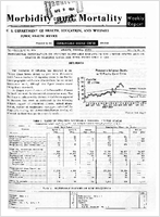 Morbidity and Mortality Weekly Report Vol 13 No 14 for Release April 10 1964