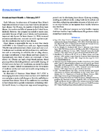 Announcement American Heart Month  February 2017