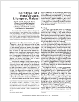 Serotype G12 Rotaviruses Lilongwe Malawi