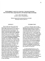 Development and Evaluation of a Training Exercise for Construction Maintenance and Repair Work Activities