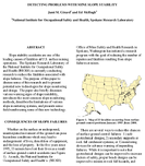 Detecting Problems With Mine Slope Stability