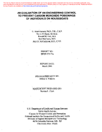 An Evaluation of an Engineering Control to Prevent Carbon Monoxide Poisonings of Individuals on Houseboats