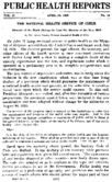 Public health reports  v 41 no 18 APRIL 30 1926