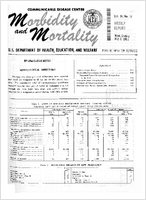 Morbidity and Mortality Weekly Report Vol 14 No 17 week ending May 1 1965