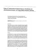 Predicting Breathing Zone Concentrations of Aerosols Dispersed in a TimeDependent Airflow Using Vortex Methods