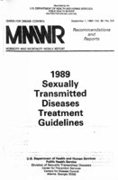 Morbidity and Mortality Weekly Report Recommendations and Reports September 1 1989  Vol 38  No S8