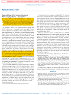 Notes from the Field Exported Case of Sin Nombre Hantavirus Pulmonary Syndrome  Israel 2017