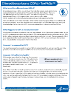 Chlorodibenzofurans CDFs  ToxFAQs