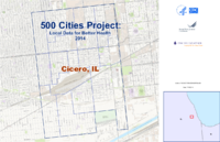 500 Cities Project Local Data for Better Health 2014 Cicero IL
