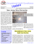Glutaraldehyde in New Jersey Health Care Facilities