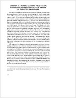 Formal Learning From Escape Narratives Through The Creation And Use Of TableTop Simulations Behavioral And Organizational Dimensions Of Underground Mine Fires
