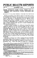 Public health reports  v 47 no 46 NOVEMBER 11 1932