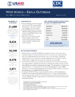 West Africa  Ebola Outbreak Fact Sheet 17 Fiscal Year FY 2015