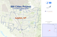 500 Cities Project Local Data for Better Health 2014 Layton UT