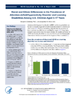Racial and ethnic differences in the prevalence of attentiondeficithyperactivity disorder and learning disabilities among US children aged 317 years
