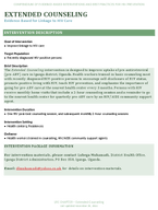 Extended Counseling EvidenceBased for Linkage to HIV Care