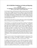 ICD10CM Official Guidelines for Coding and Reporting FY 2015