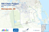 500 Cities Project Local Data for Better Health 2016 Chesapeake VA