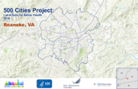 500 Cities Project Local Data for Better Health 2016 Roanoke VA