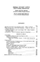 Public Health Reports  v 65 no 14  table of contents