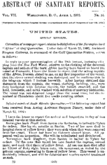 Absract of sanitary reports  v 7 no 14 April 1 1892