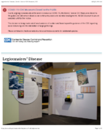 Story of CDC  Legionnaires disease