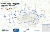 500 Cities Project Local Data for Better Health 2016 Greeley CO