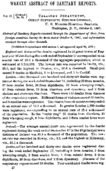 Weekly abstract of sanitary reports  v 2 no 84 October 6 1887