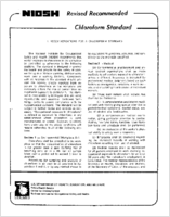 Revised recommended chloroform standard