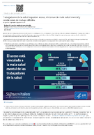Trabajadores de la Salud Reportan Acoso Sntomas De Mala Salud Mental Y Condiciones De Trabajo Difciles Lo Que Los Empleadores Pueden Hacer Declaracin Para Los Medios De Comunicacin CDC Vital Signs 24 de octubre del 2023