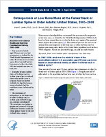 Osteoporosis or Low Bone Mass at the Femur Neck or Lumbar Spine in Older Adults United States 20052008