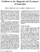 Problems in the diagnosis and treatment of gonorrhea