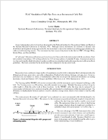 FLAC Simulation of SplitPipe Tests on an Instrumented Cable Bolt