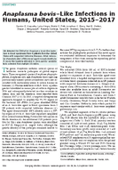 Anaplasma bovisLike Infections in Humans United States 20152017