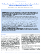 Vital Signs StateLevel Variation in Nonfatal and Fatal Cardiovascular Events Targeted for Prevention by Million Hearts 2022