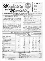 Morbidity and Mortality Weekly Report Vol 18 No 25 week ending June 21 1969