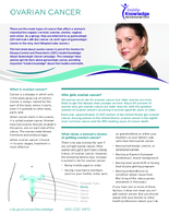 Inside Knowledge about Gynecologic Cancer Ovarian Cancer 2019