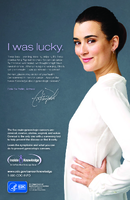 I was lucky Cote De Pablo
