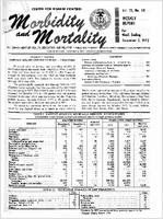 Morbidity and Mortality Weekly Report Vol 21 No 48 week ending December 2 1972