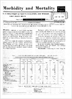 Morbidity and Mortality Weekly Report Vol 11 No 3 for Release January 26 1962